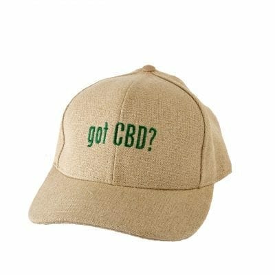 Got CBD Hemp Baseball Hat - Natural