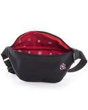 Hemp Hip Bag - Black/Pink