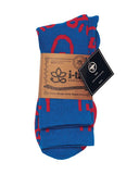 Chart Hemp Socks by Elna