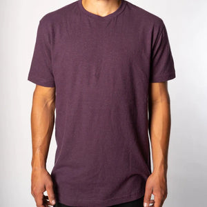 Blank Hemp T-Shirt - Purple