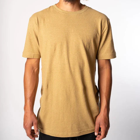 Blank Hemp T-Shirt - Sand