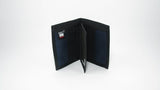 Hemp Bi-fold Wallet - Blue