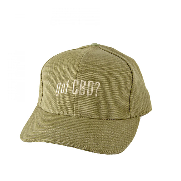 Got CBD Hemp Baseball Hat - Green