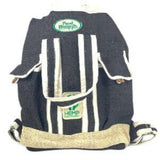 Hemp Beachbag Backpack - Black