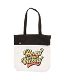 Victory Packable Hemp Tote bag by Eliot Tupac