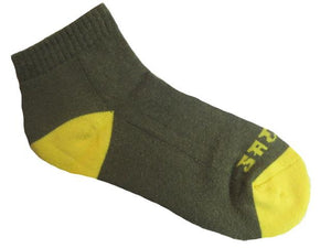 Warrior Ankle Sock - Green